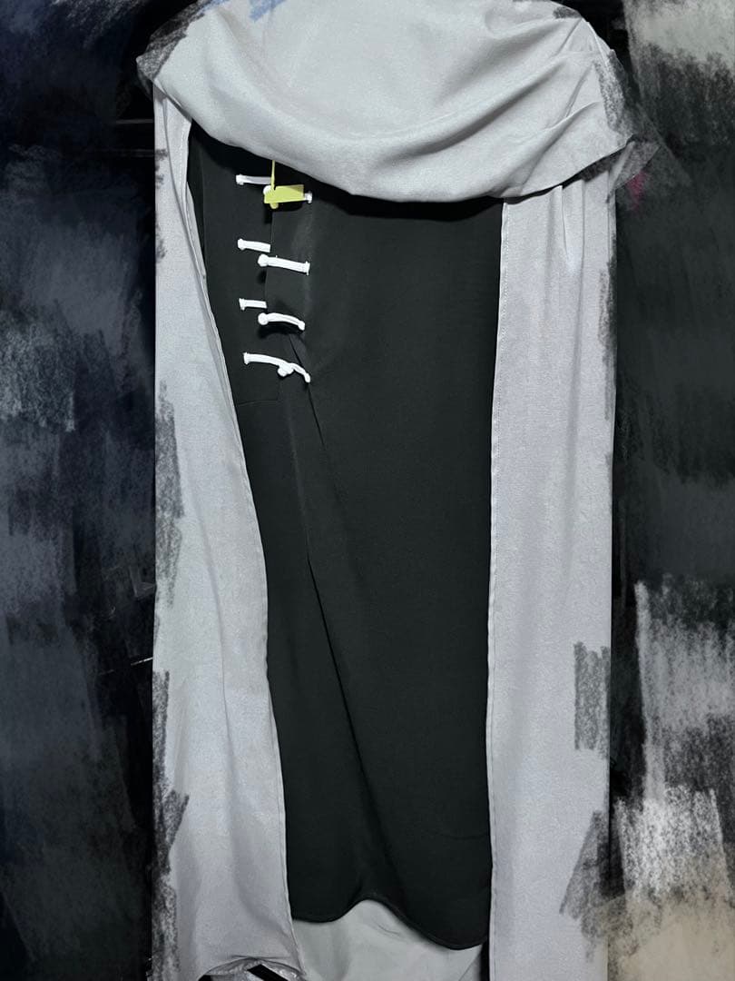 銀魂 神威 コスプレ フード マント チャイナ 神楽 M 中華