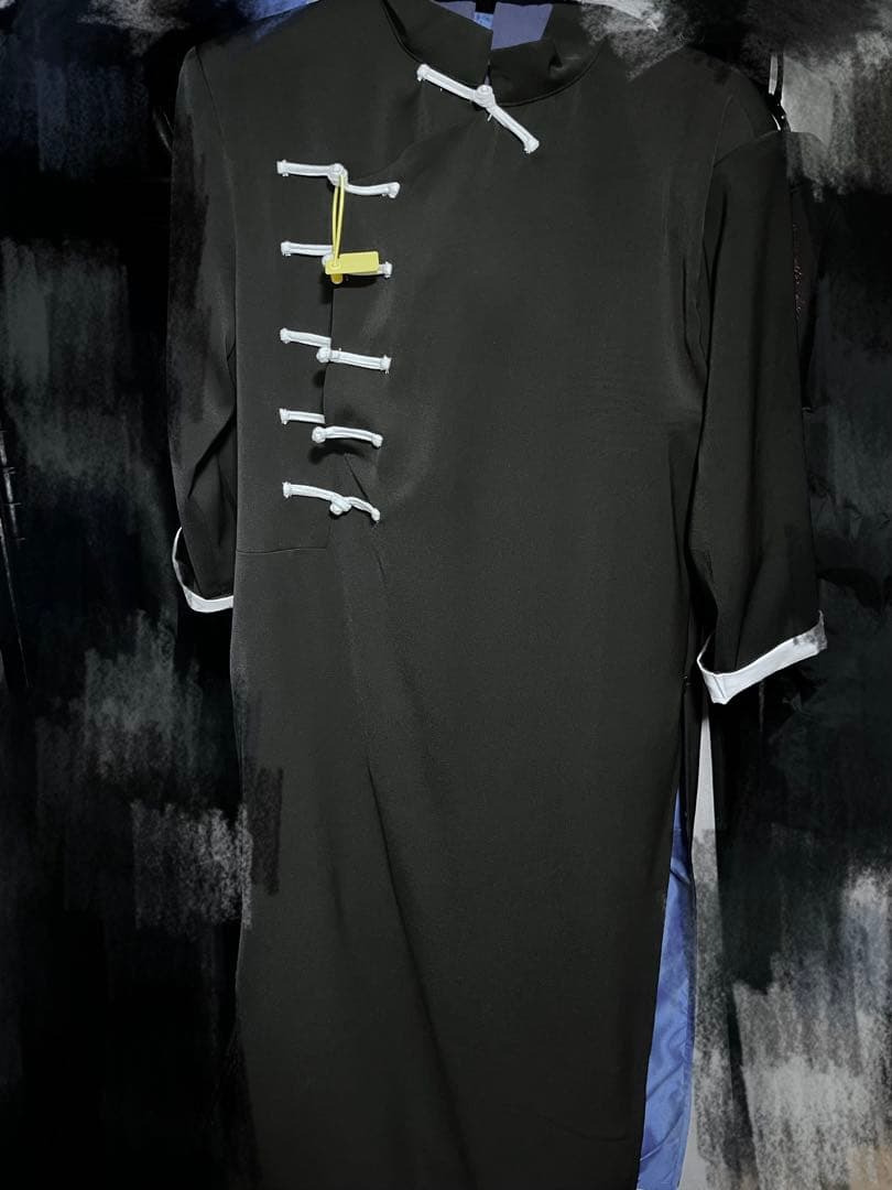 銀魂 神威 コスプレ フード マント チャイナ 神楽 M 中華