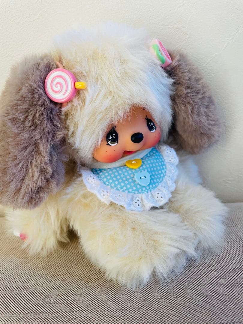 モンチッチ風♡カスタム　ふわふわワンちゃん