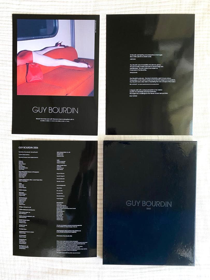 GUY BOURDIN ギイ・ブルダン 2006 写真図録