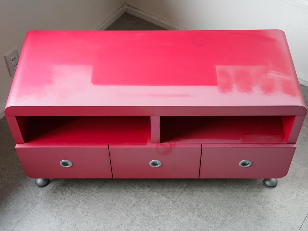 スペースエイジ ヴィンテージ TV ローボード　アメリカンレトロ　ポストモダン