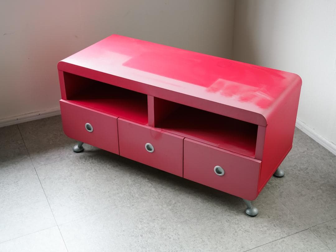 スペースエイジ ヴィンテージ TV ローボード　アメリカンレトロ　ポストモダン