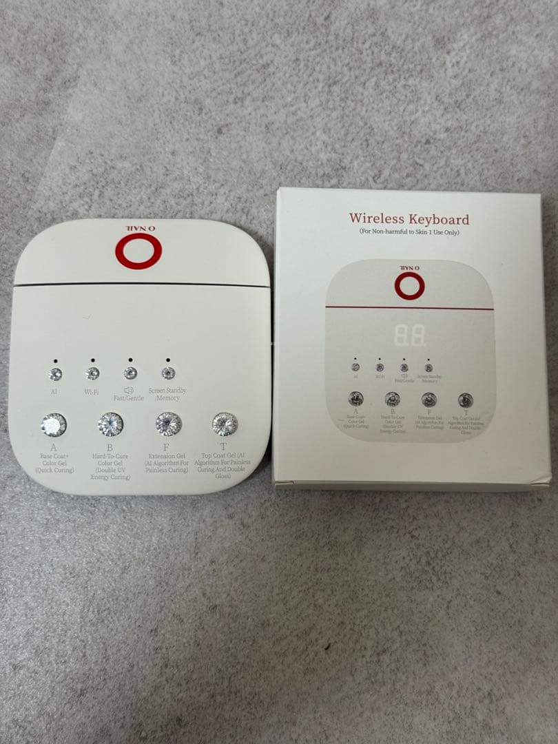 お値下げ⭐︎ONAIL AIネイルライト・リモコン＆アームレスト付