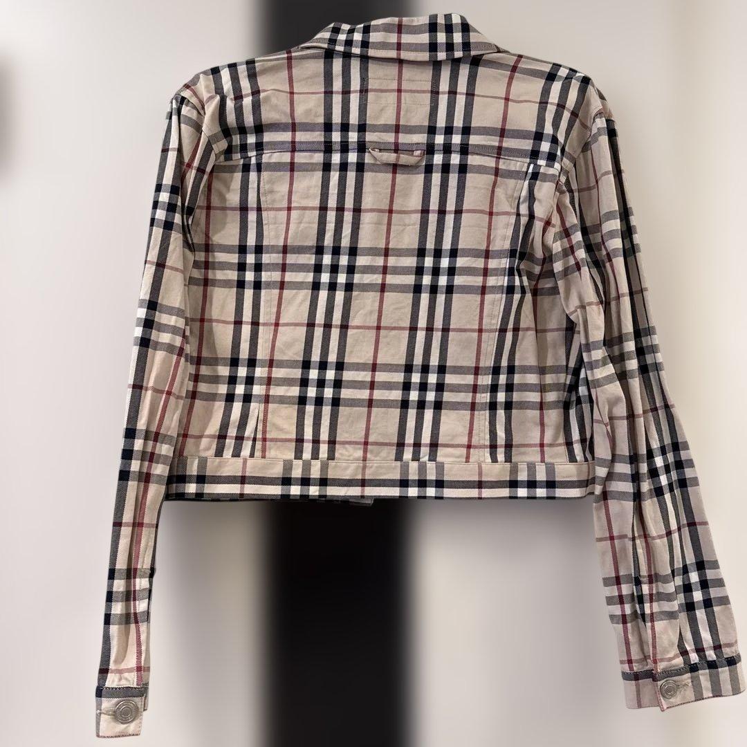 BURBERRYクロップドジャケットGジャンシャツバーバリーミラオーウェン