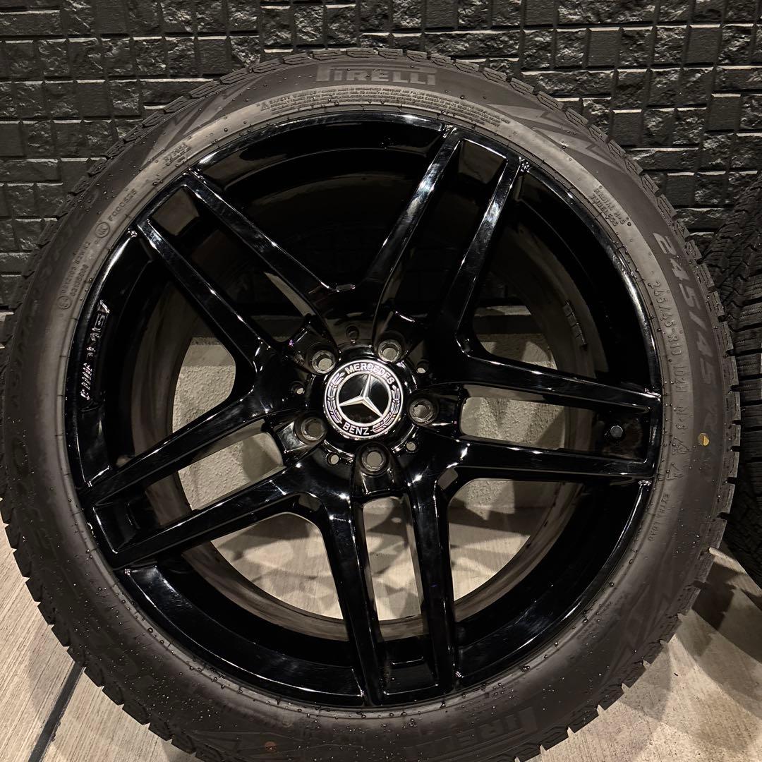ベンツＳクラスW222純正スタッドレスタイヤホイール