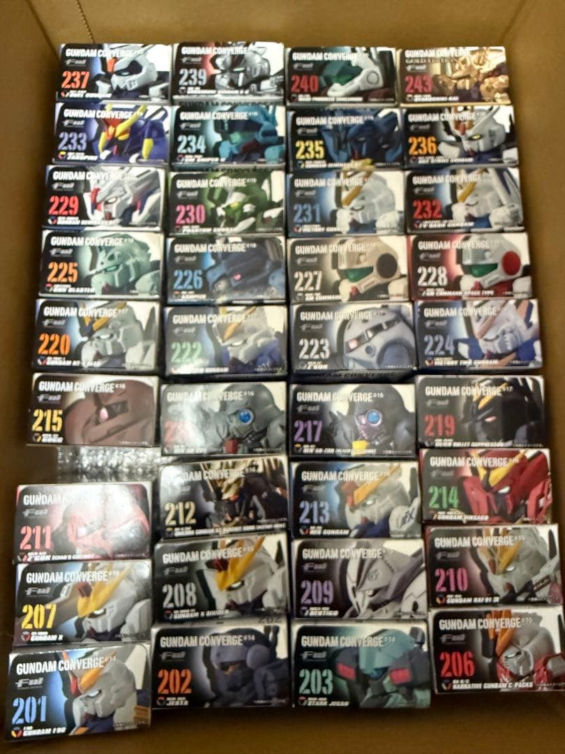 超希少 ガンダムコンバージ GUNDAM CONVERGE 108種類　その1