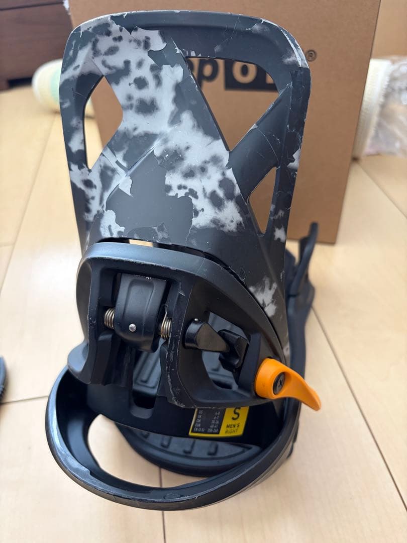 Burton Step On ビンディング ブラック/ホワイト