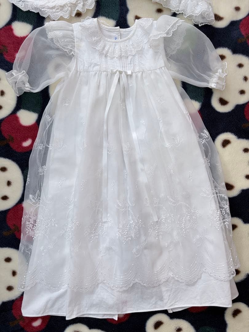 familiar ベビードレス　帽子　スタイ