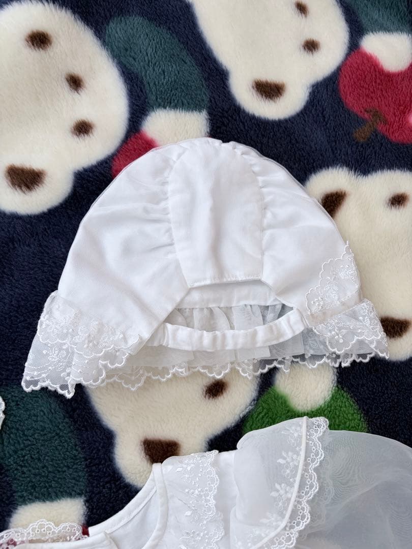 familiar ベビードレス　帽子　スタイ