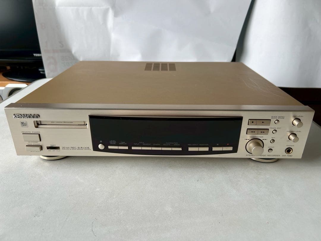 KENWOOD ＭＤプレーヤー ＤＭ-7090 ソニー ビクター パイオニア