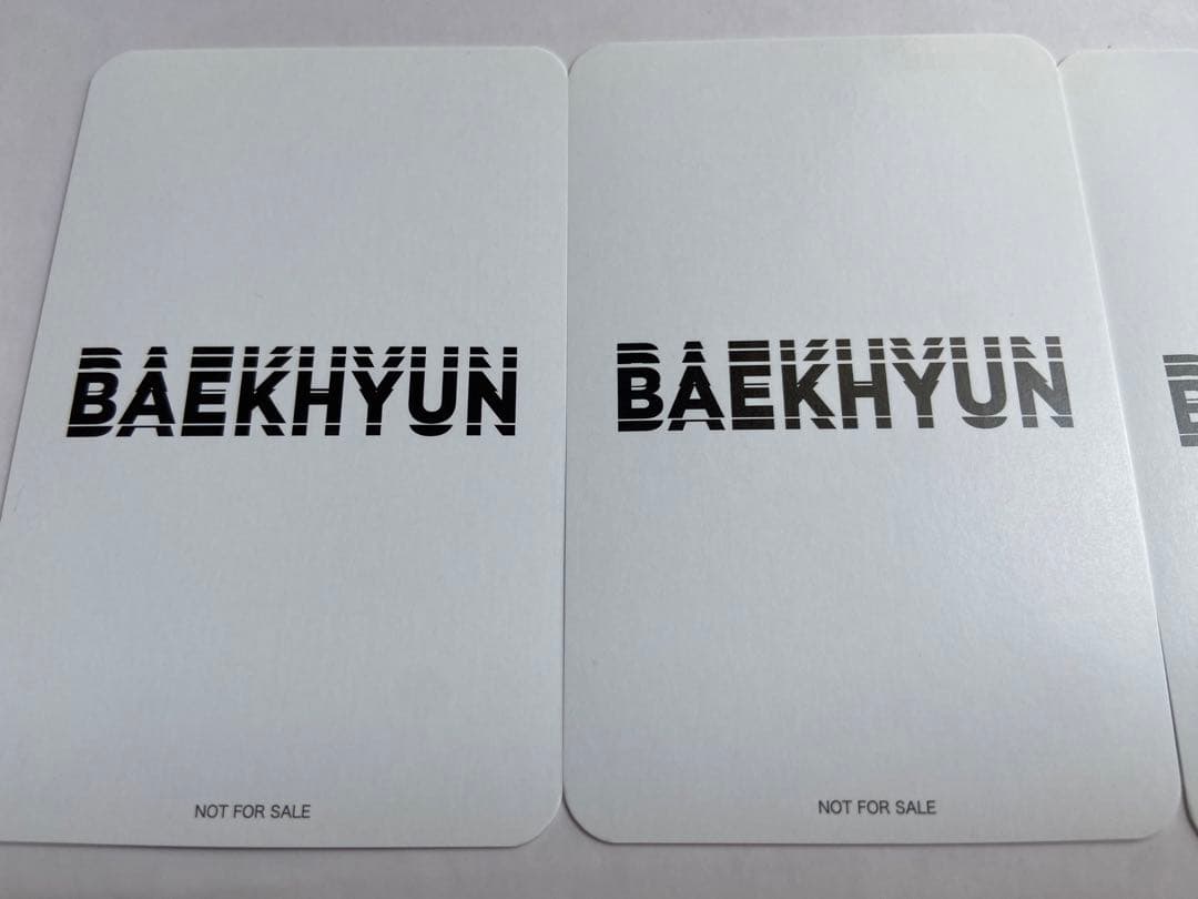 EXO ベッキョン トレカ シリアル 当選 get you alone