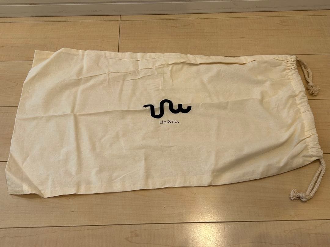 uni&co メッセンジャーバッグ M ナチュラル 専用バッグカバー付き