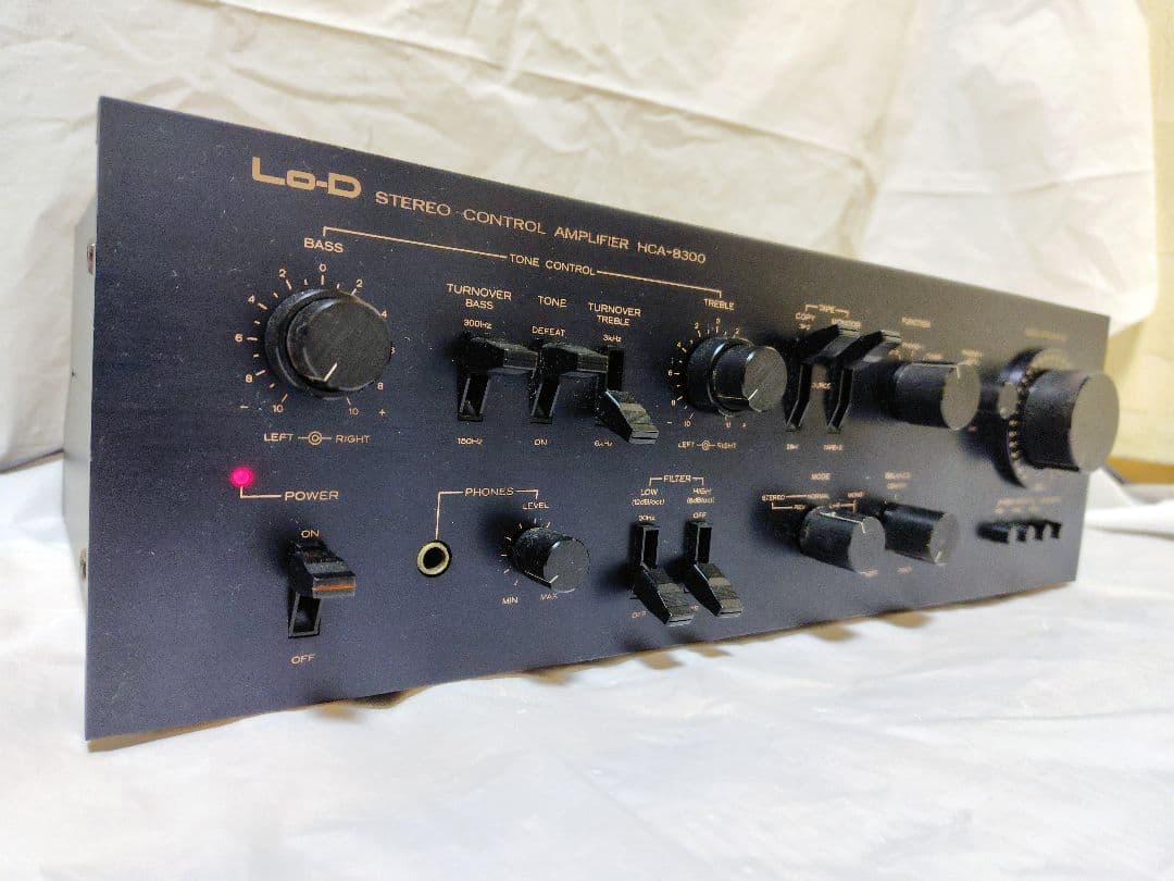 最終値下げ☆HITACHI Lo-D HCA-8300ステレオコントロールアンプ