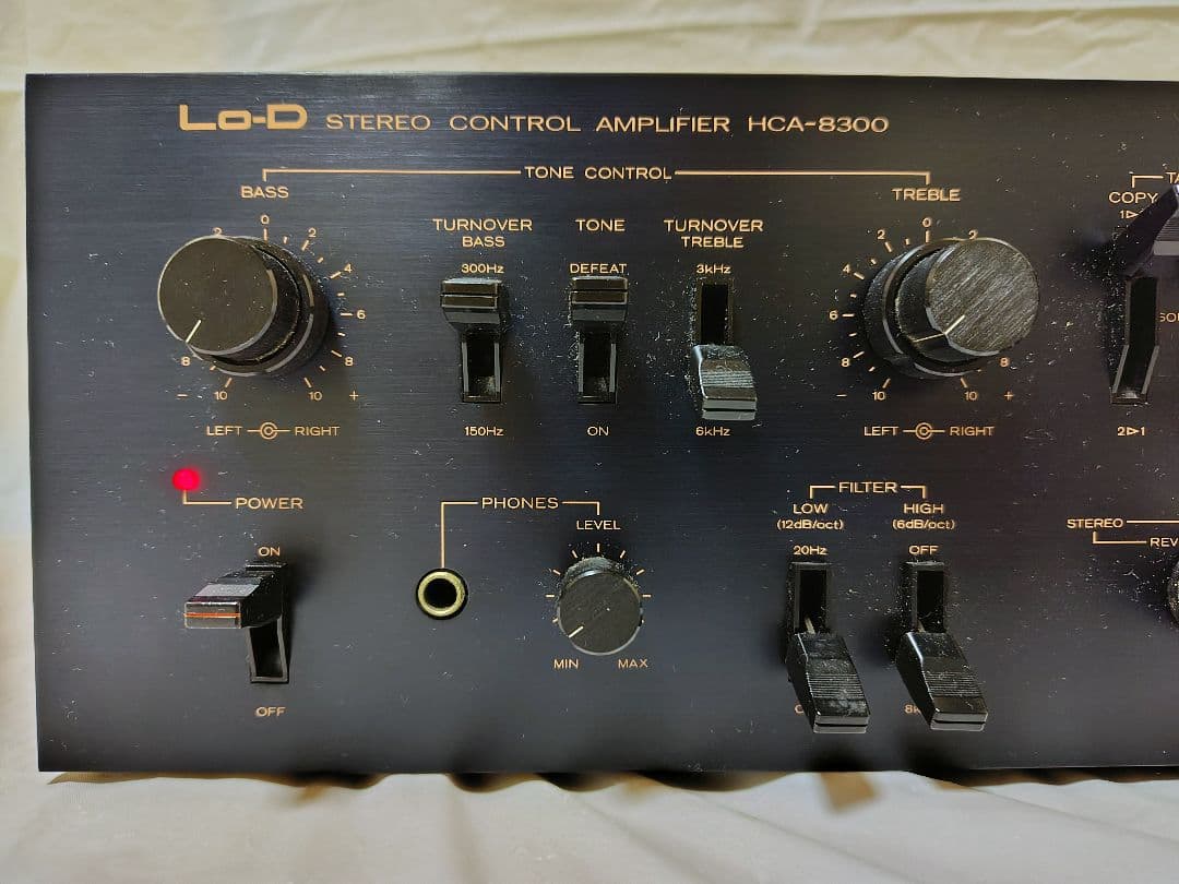 最終値下げ☆HITACHI Lo-D HCA-8300ステレオコントロールアンプ