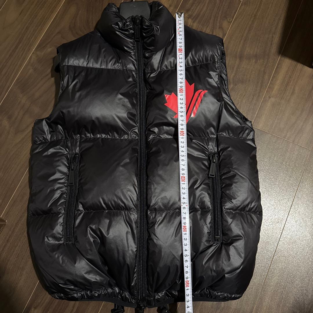 【美品】DSQUARED2 ダウンベスト 44 ブラック