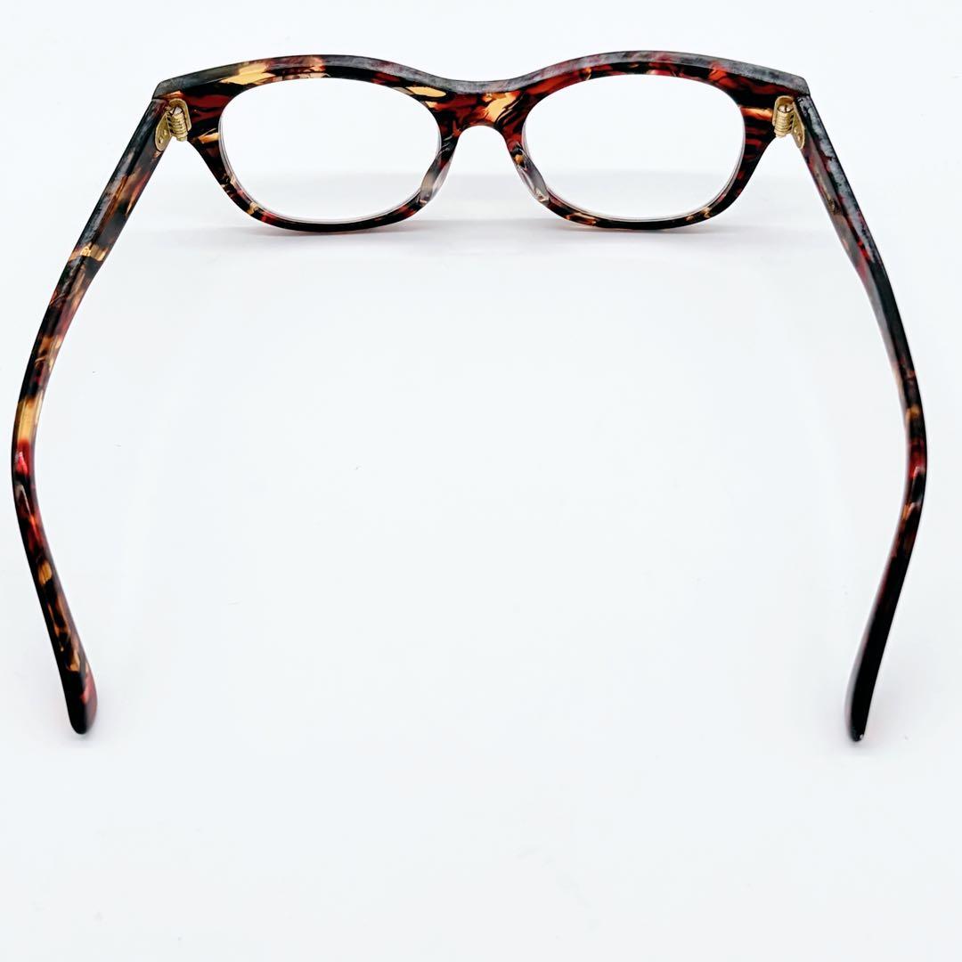 白山眼鏡店 鼈甲 1975 レトロ ブラウン