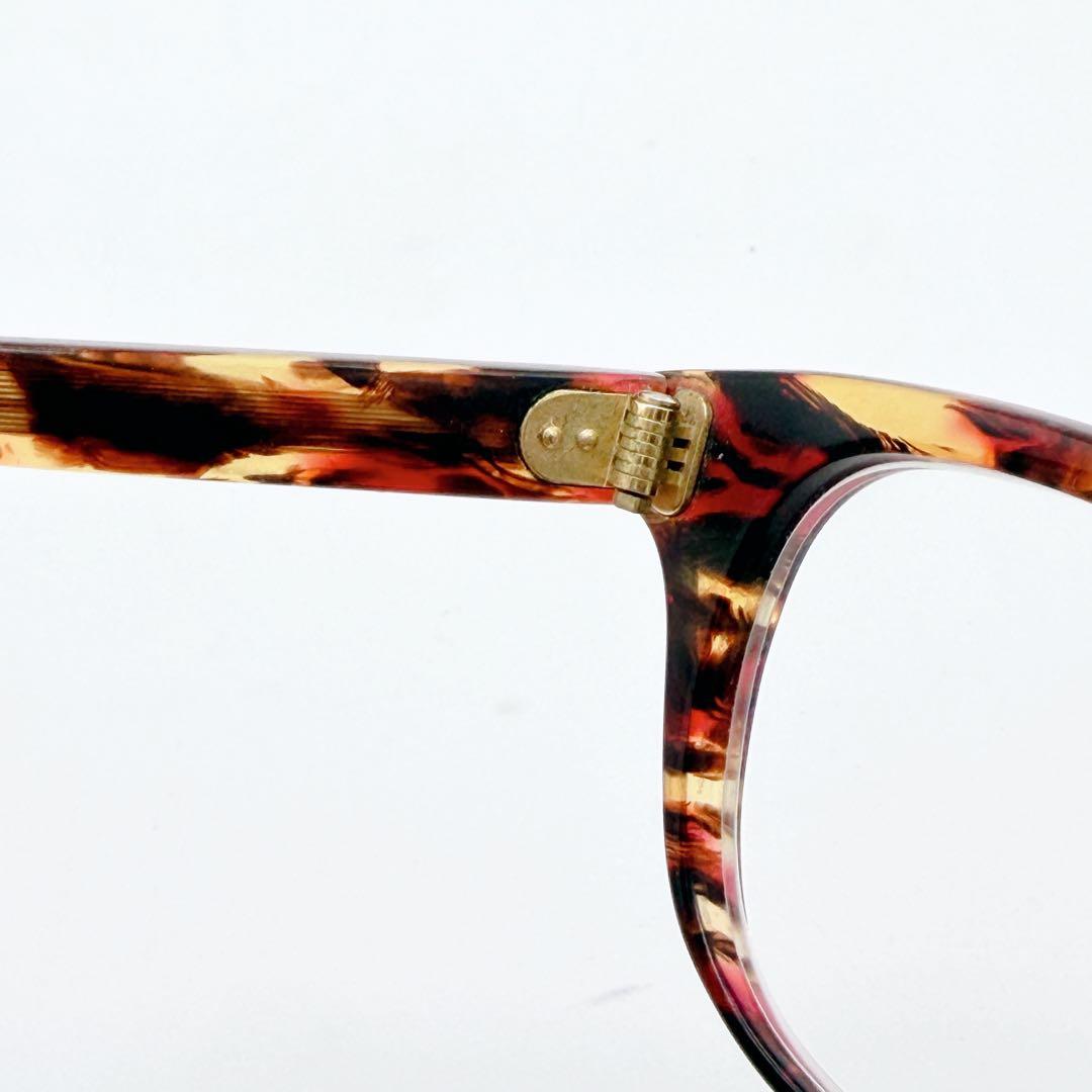 白山眼鏡店 鼈甲 1975 レトロ ブラウン