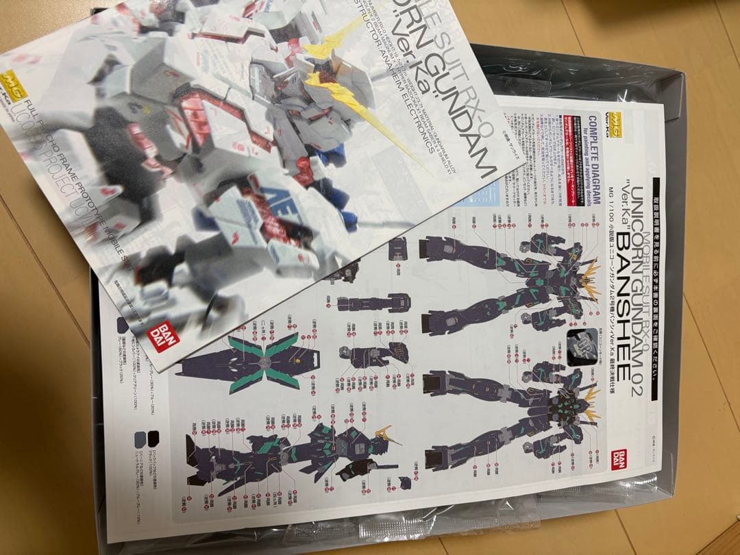 ユニコーンガンダム02バンシィVer.Ka &バンシィビームガトリングガン