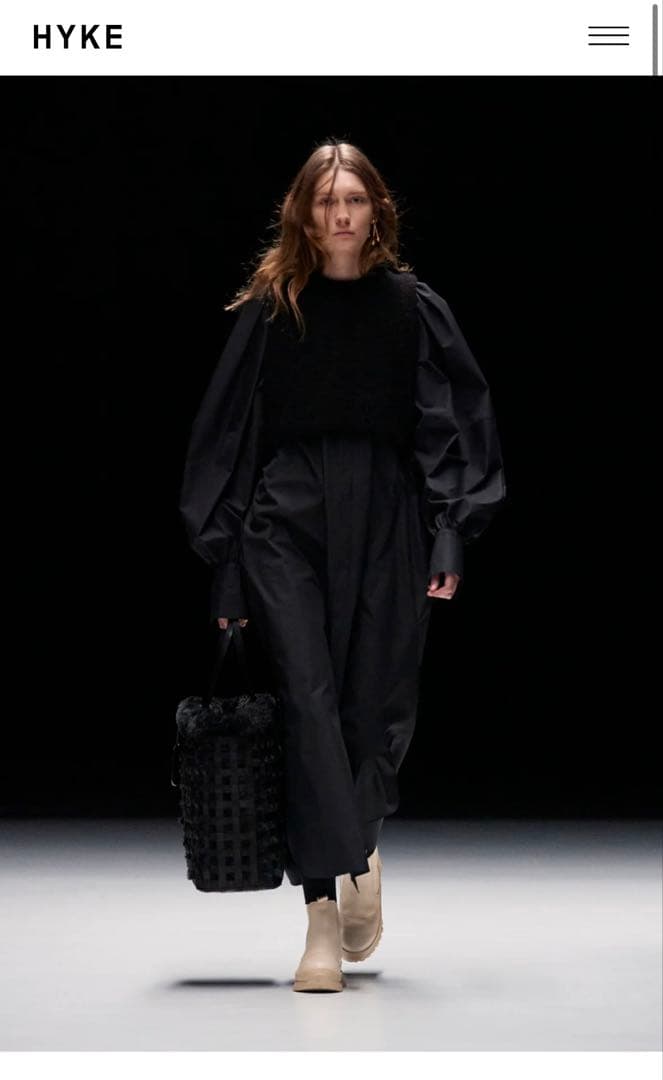 HYKE サイドゴアブーツ sidegore beautiful shoes