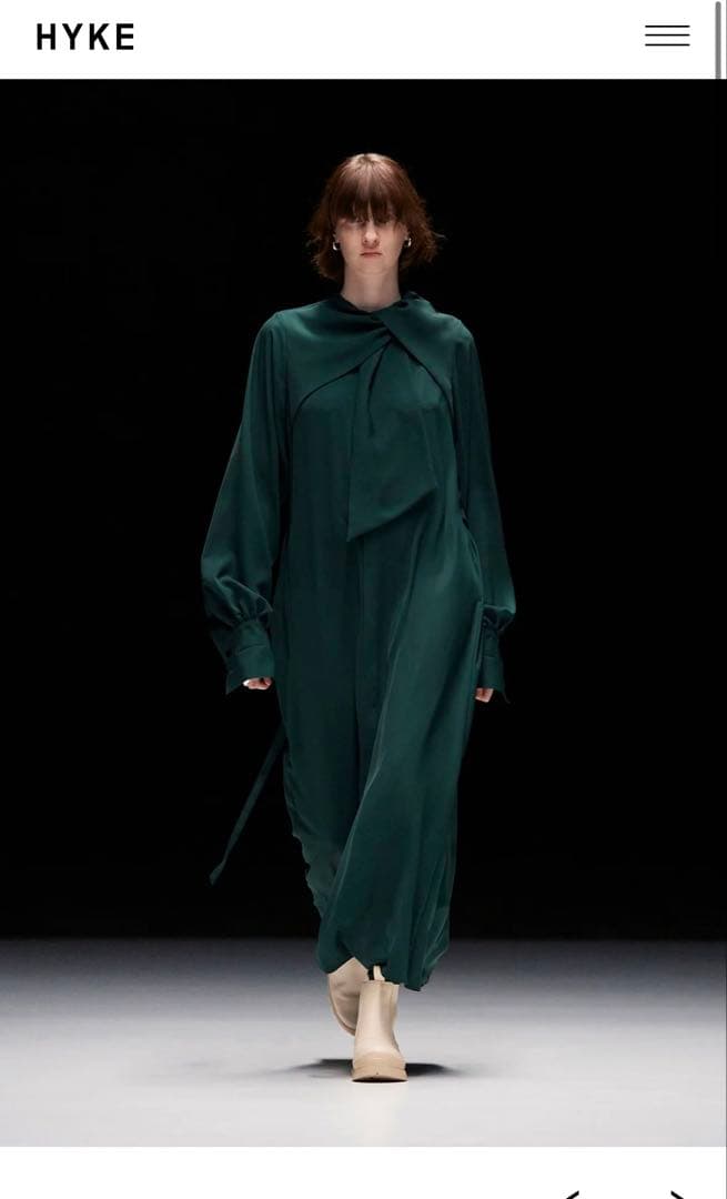 HYKE サイドゴアブーツ sidegore beautiful shoes