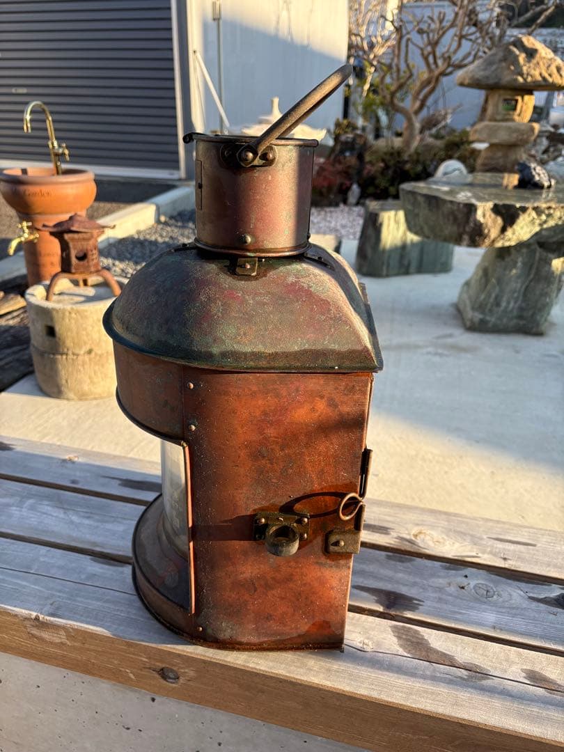 船燈ランプ　アンティーク　ランタン