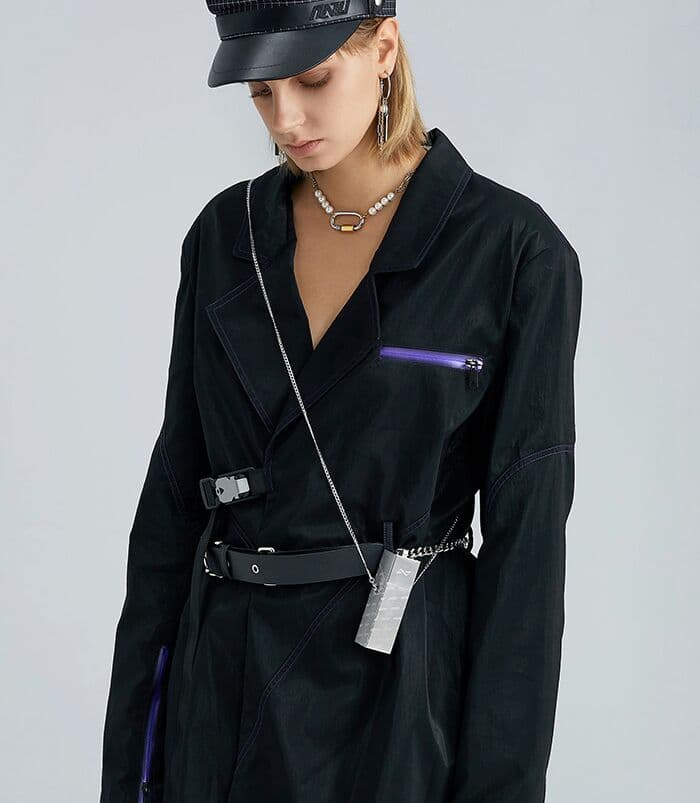 omto口紅箱トランペットショルダーメッセンジャー女