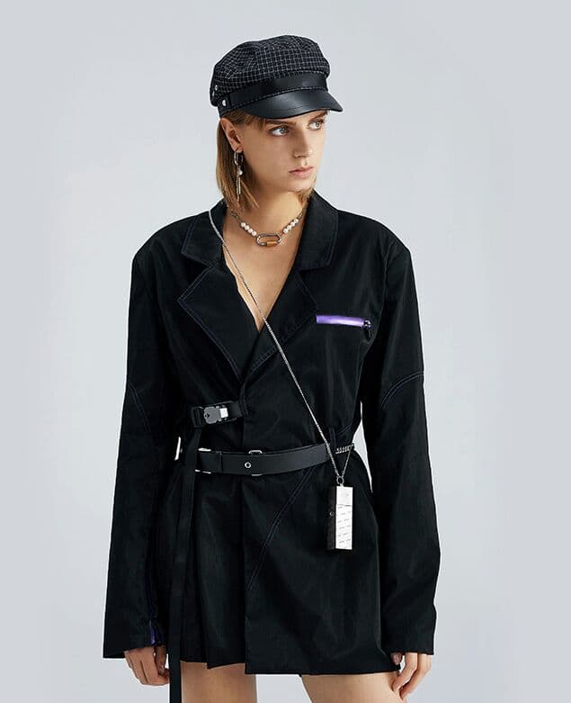 omto口紅箱トランペットショルダーメッセンジャー女