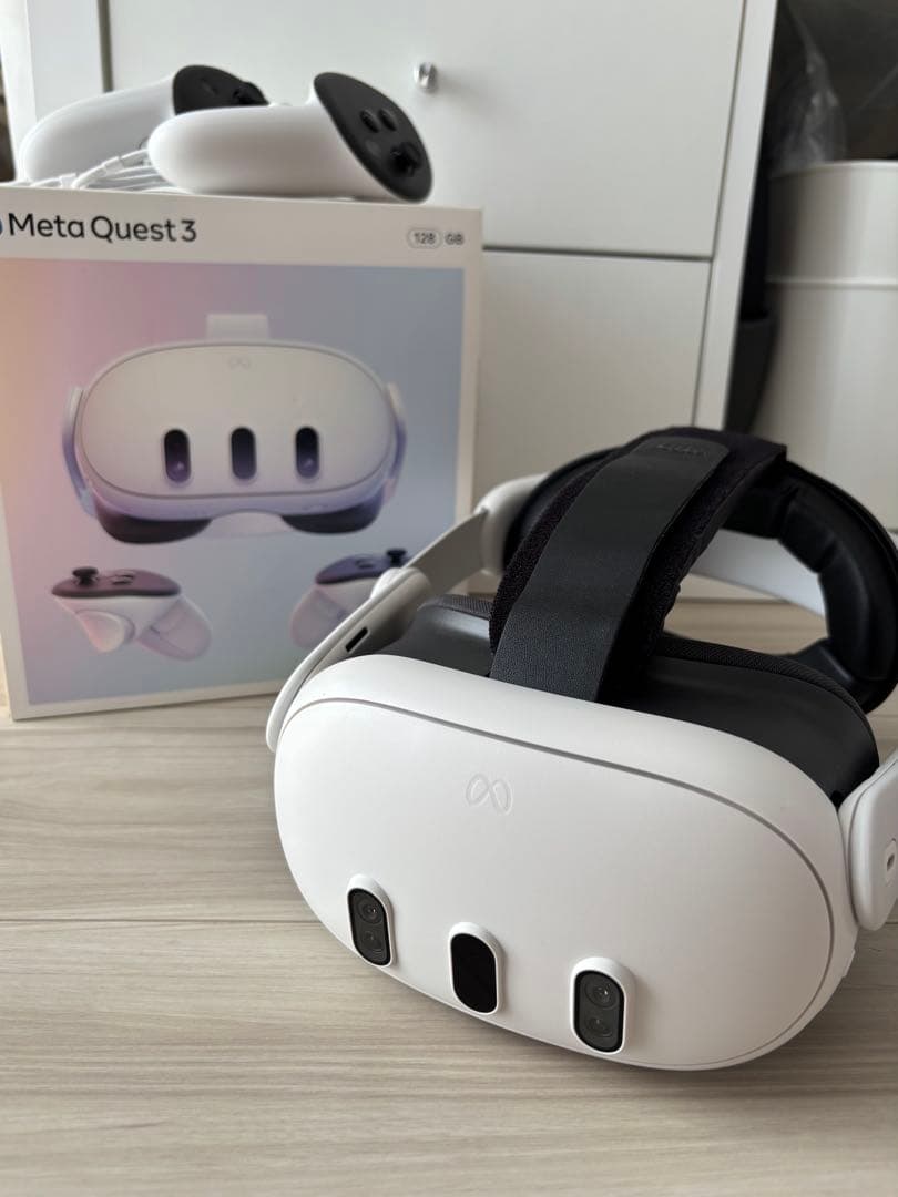  Quest 3 128GB Linkケーブルとヘッドストラップセット