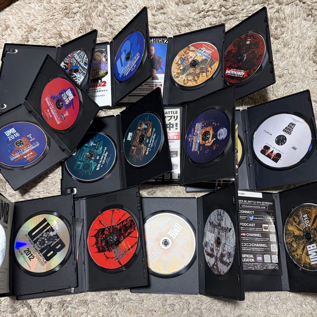 MCBATTLE DVD 12枚セット UMB 戦極 ADRENALINE