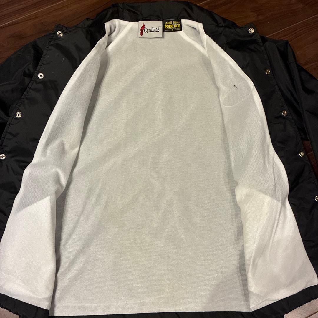 [きーた]PORK CHOPポークチョップコーチジャケット　ブラック