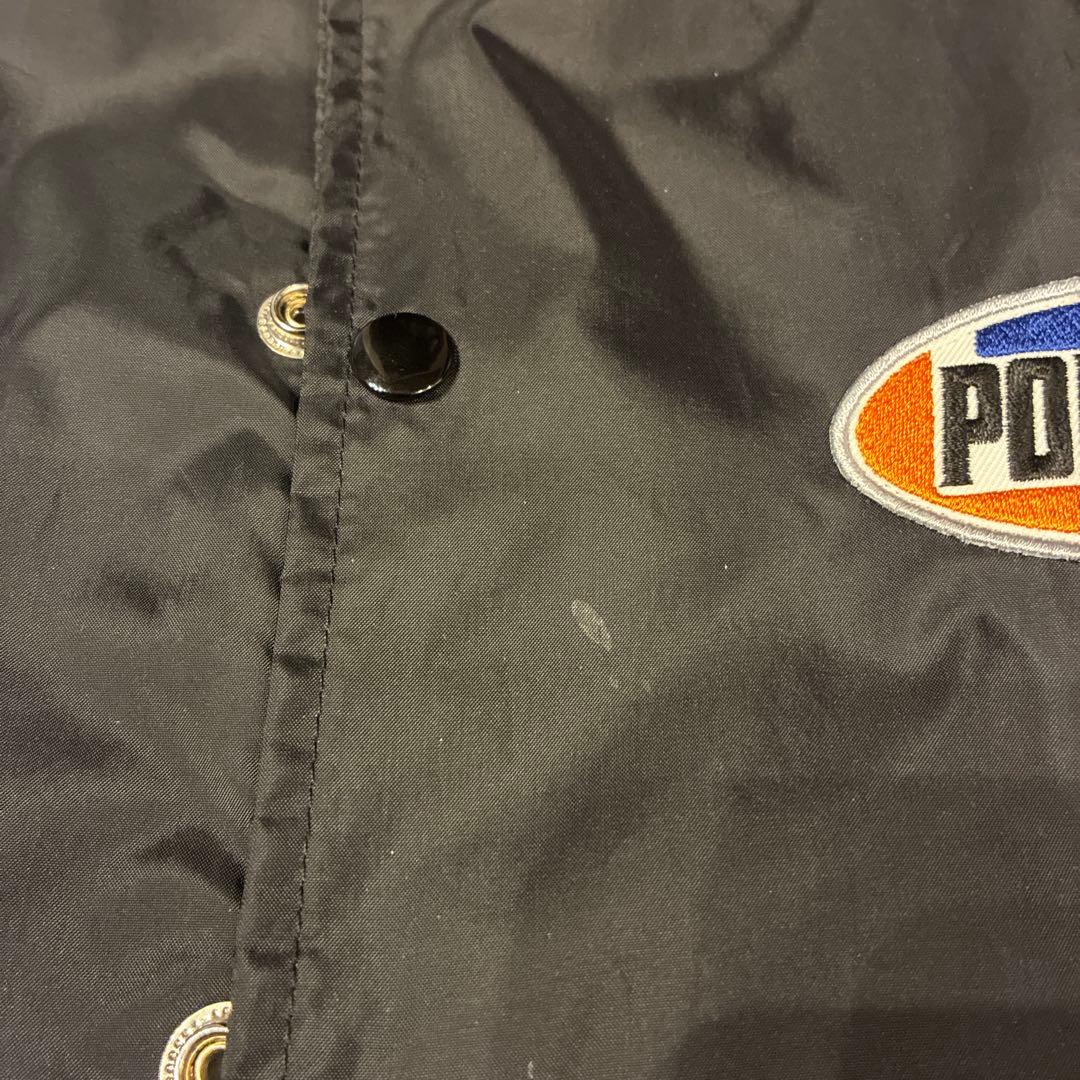 [きーた]PORK CHOPポークチョップコーチジャケット　ブラック