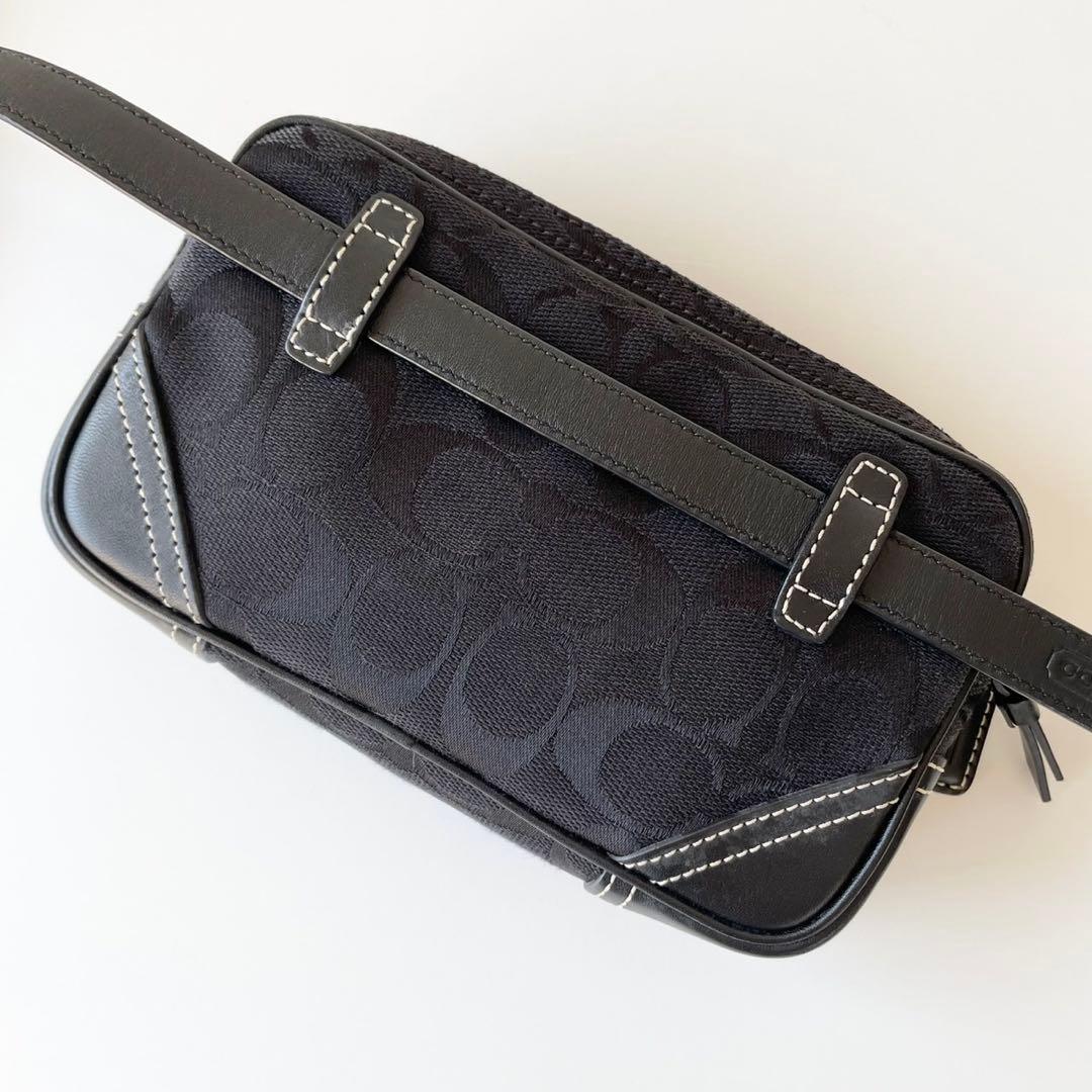 【新品・保管品】COACH ウエストポーチ ショルダーバッグ ベルト