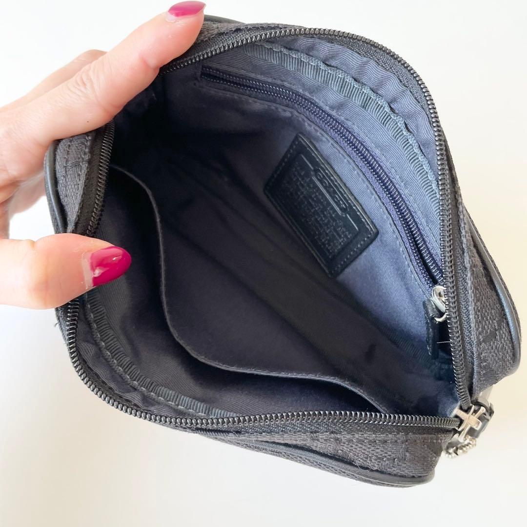 【新品・保管品】COACH ウエストポーチ ショルダーバッグ ベルト