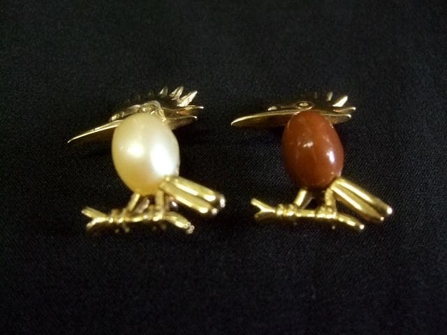 TRIFARI　トリファリ　1960年代　ヴィンテージ　ウッドペッカー　ブローチ