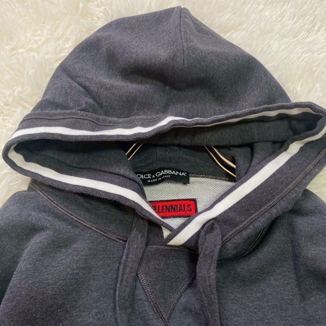 DOLCE & GABBANA セットアップ スウェット チャコール 44