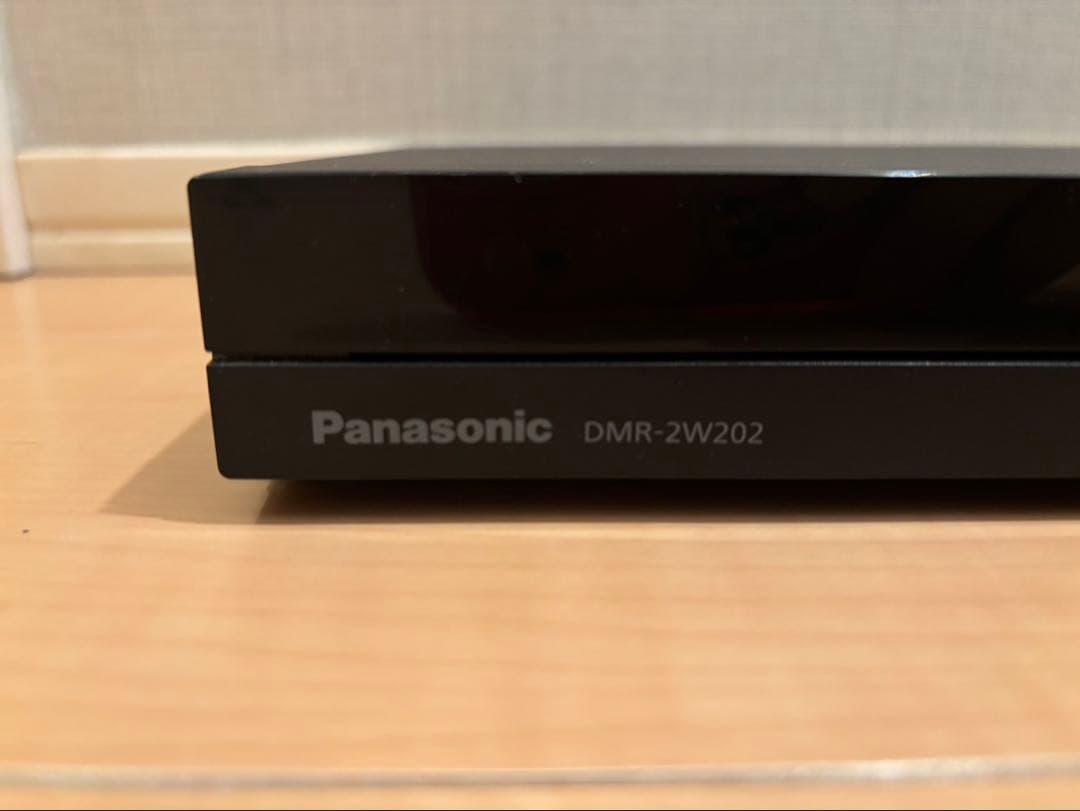 Panasonic DMR-2W202 ブラック ブルーレイプレーヤー