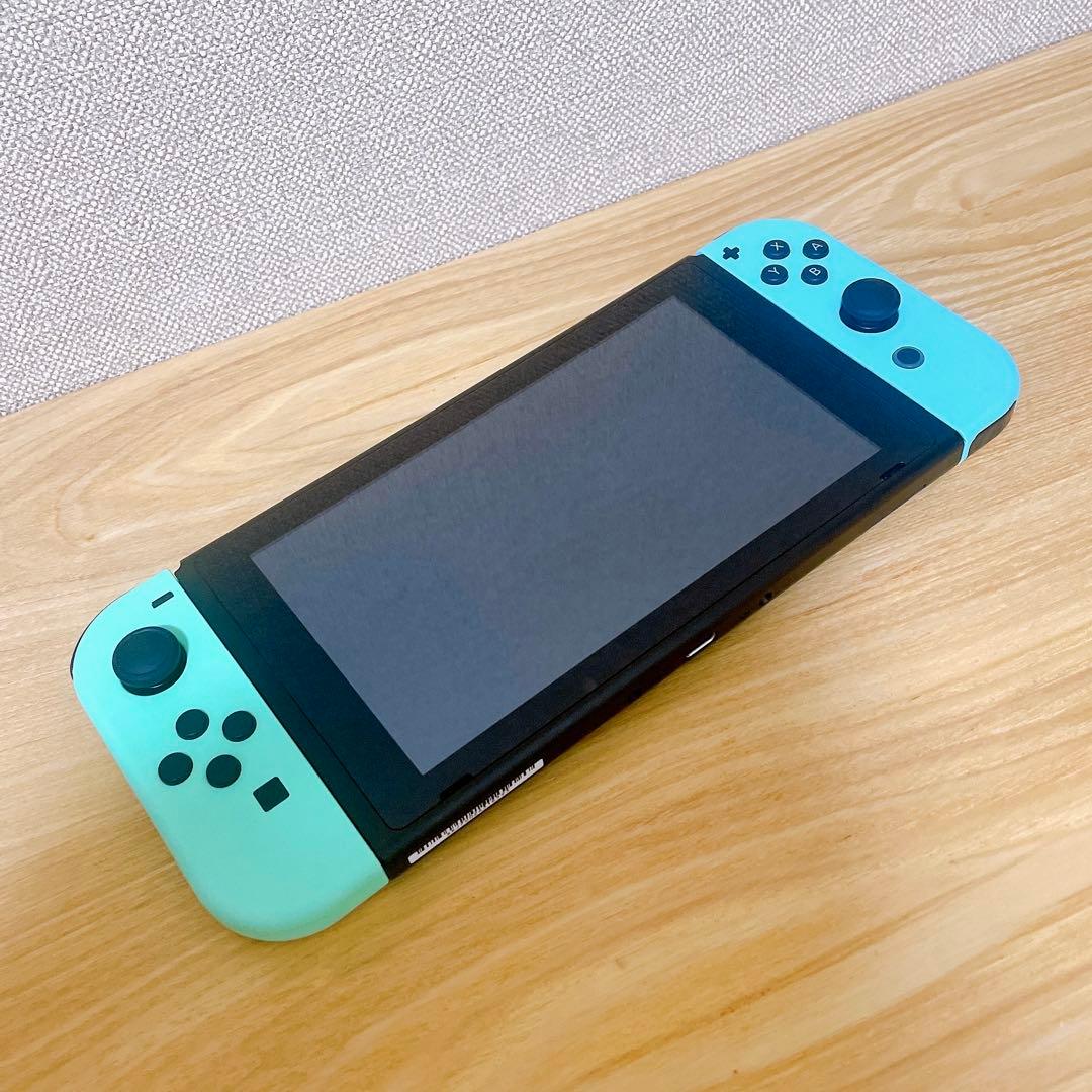 【未使用に近い】Nintendo Switch スイッチ　本体　どうぶつの森