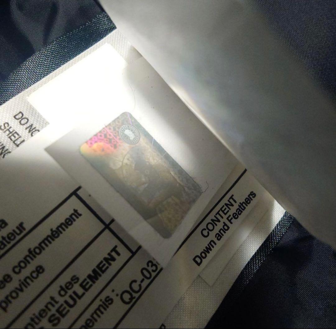 【美品】カナダグース ファー付きダウンコート メンズ 3438JM