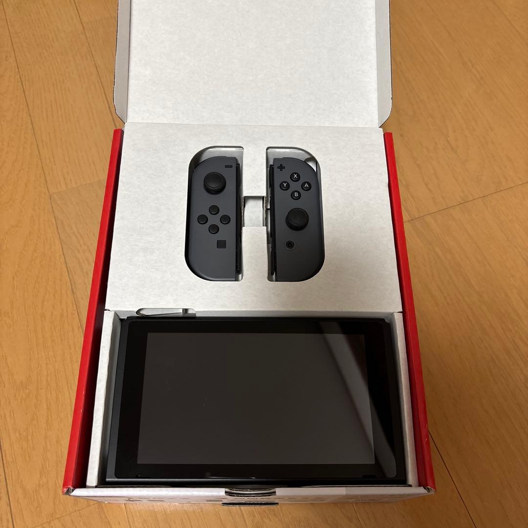 Nintendo Switch 本体 ブラック Joy-Con付き カセット付属