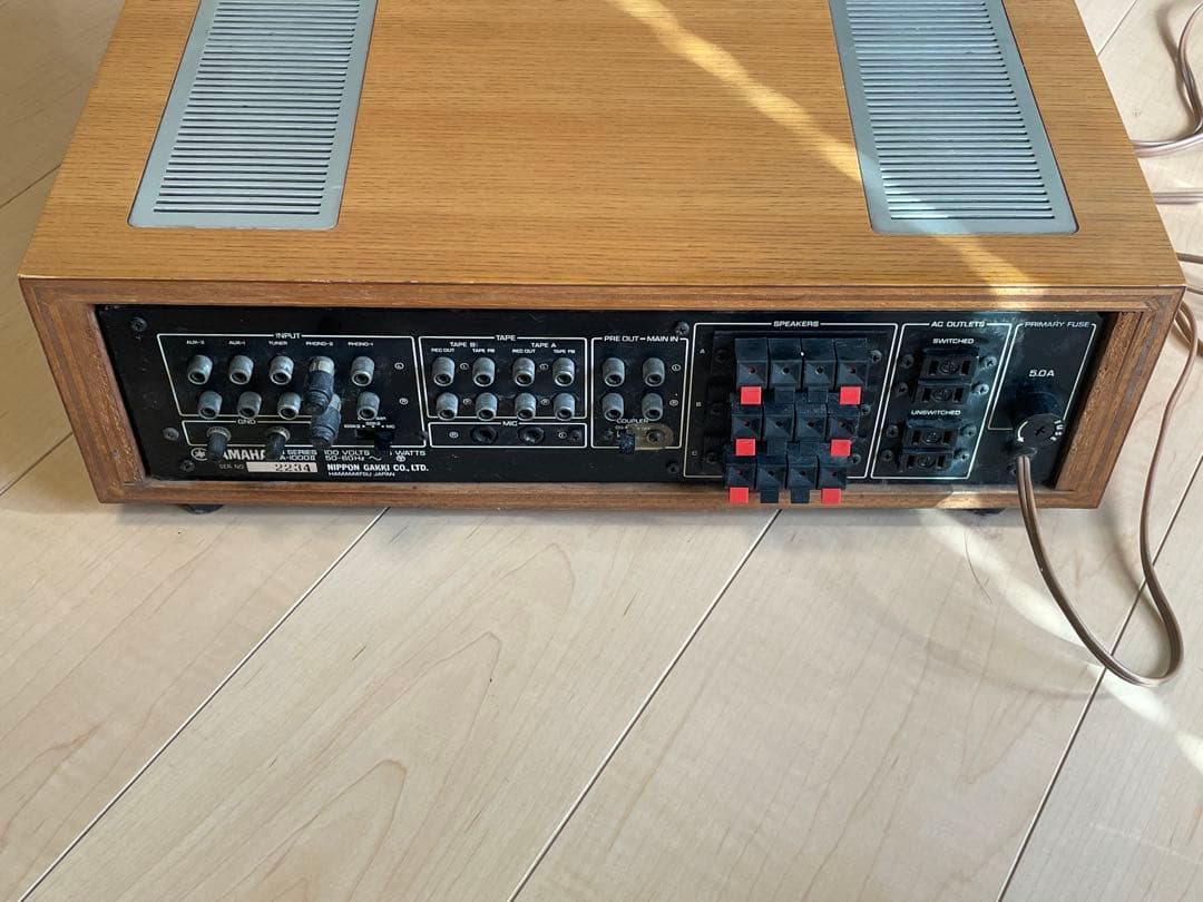 プリメインアンプ YAMAHA CA-1000Ⅱ ヤマハ パワーアンプ