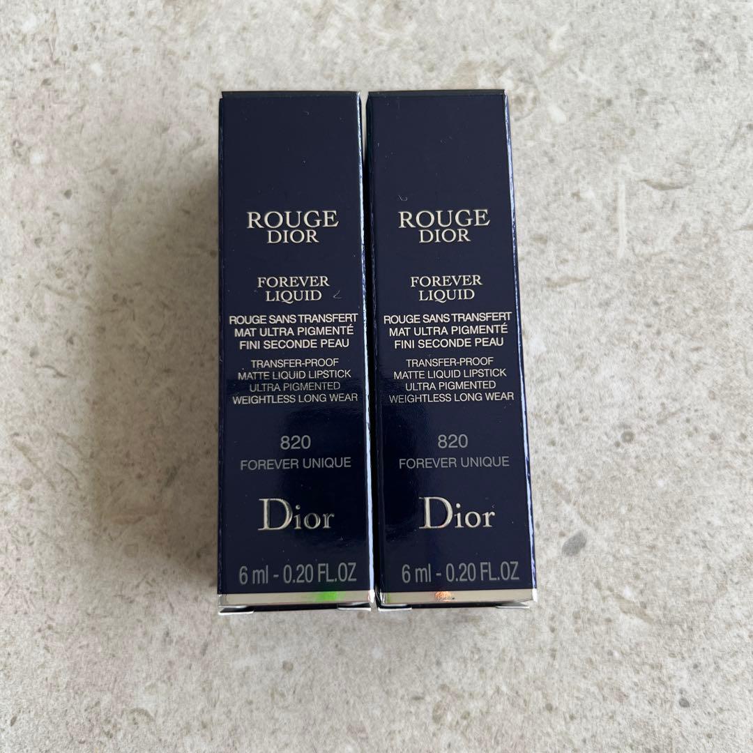 【新品未開封】DIORルージュ ディオール フォーエヴァー リキッド