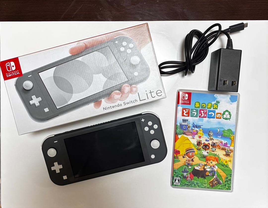 Nintendo Switch Lite グレー 本体+どうぶつの森