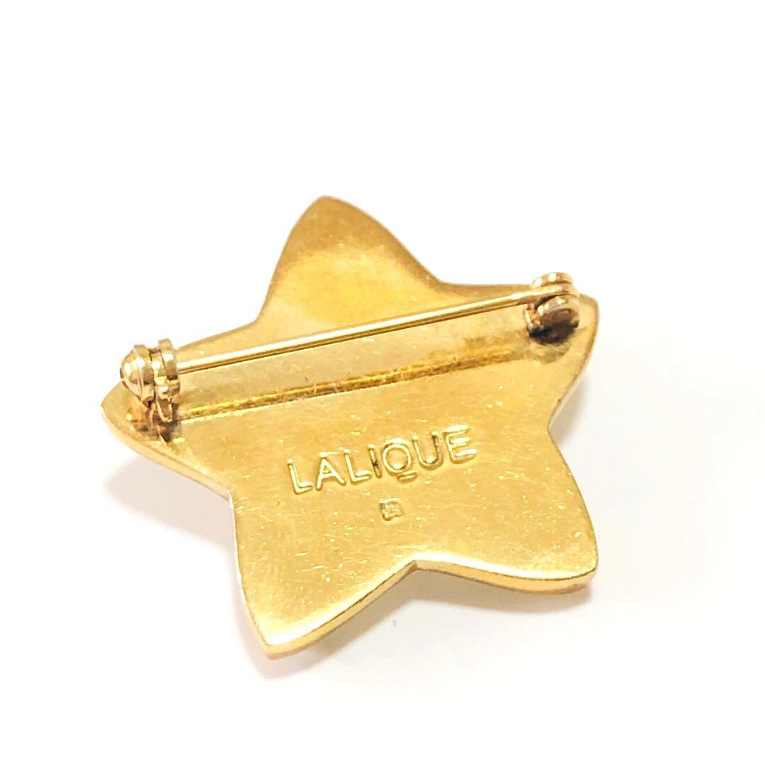 LALIQUE ラリック ヒトデ スター ブローチ J256001