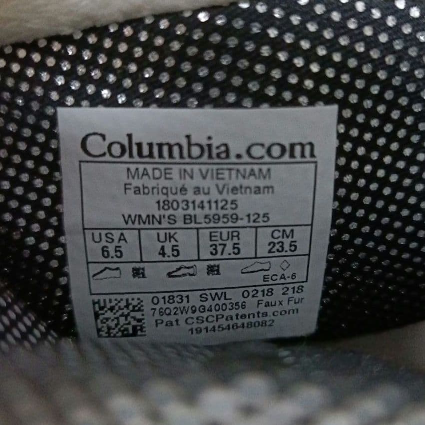 コロンビア ミンクススリップ 3 スノーブーツ 保温 オムニヒート