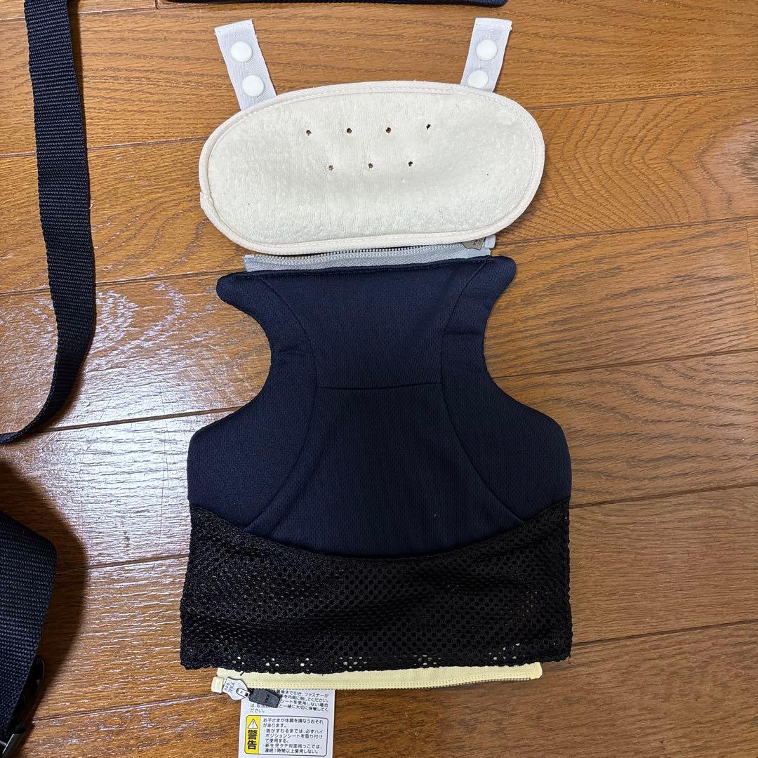 【にゃんこ⭐︎】Aprica ラクリス ネイビー 抱っこ紐 アップリカ