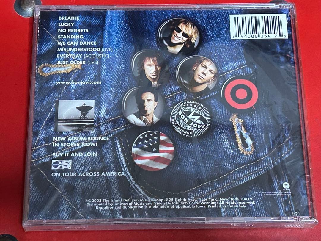 BON JOVI RED CD 未発表曲 (ターゲット限定版) 新品未開封