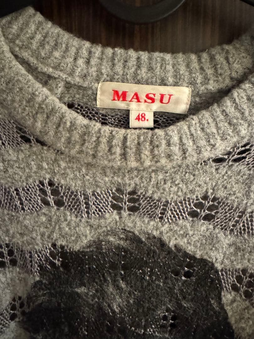 MASU 22aw Beethovenニットセーター 48