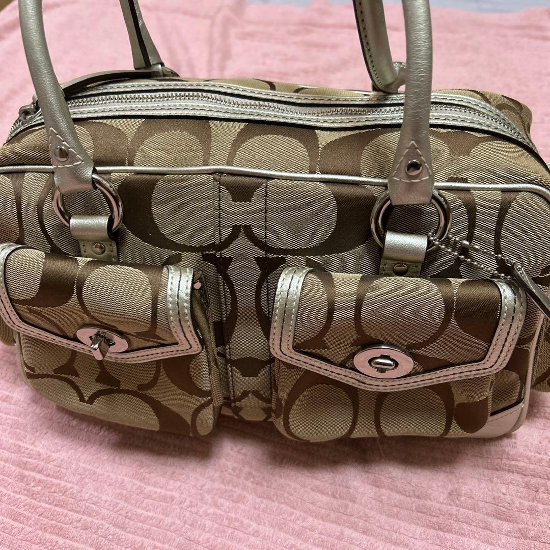 COACH バッグ F19861 キャンパス　本日メルカリ祭セール致しました