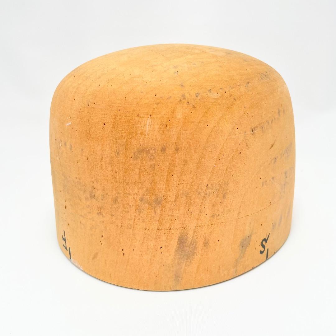 帽子の木型 ② 大丸角クラウン【57】 帽子の型 帽子木型 送料無料 匿名配送