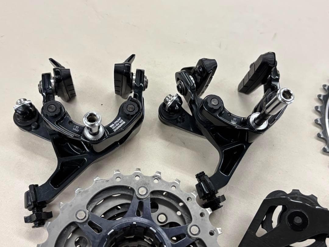 164【中古・超美品】　シマノ　DURA-ACE　9100　11Sパーツセット